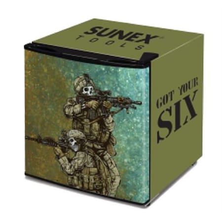 Sunex Mini Fridge Custom Got Your Six 17DLGYS